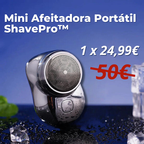 Mini Afeitadora Portátil ShavePro™ - (LIQUIDACIÓN POR CIERRE)