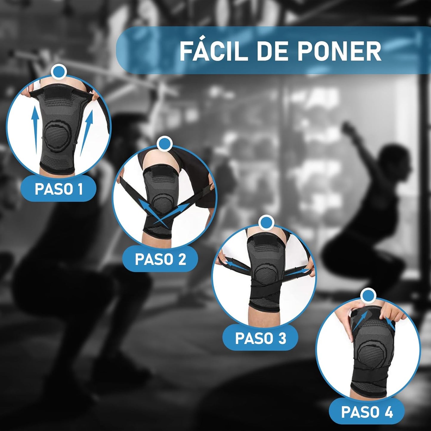 Sport Knee Brace™ - Ajustable 1pcs (Talla única)-  (Liquidación por cierre)