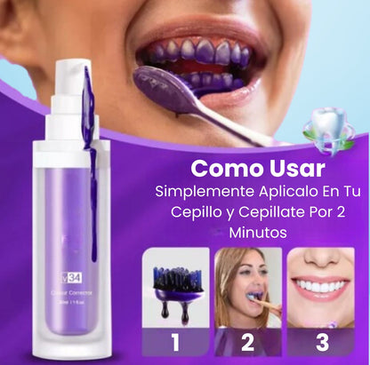 KitSonrisa™- Deslumbra con tu Sonrisa,Blanqueador Morado Ultra Efectivo.(LIQUIDACION POR CIERRE)