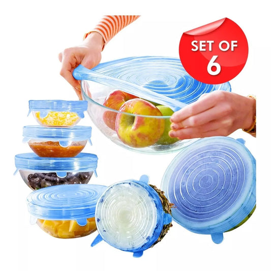 Mantiene tus Alimentos Frescos- SILICONE COVERS ™- (Liquidación por cierre)