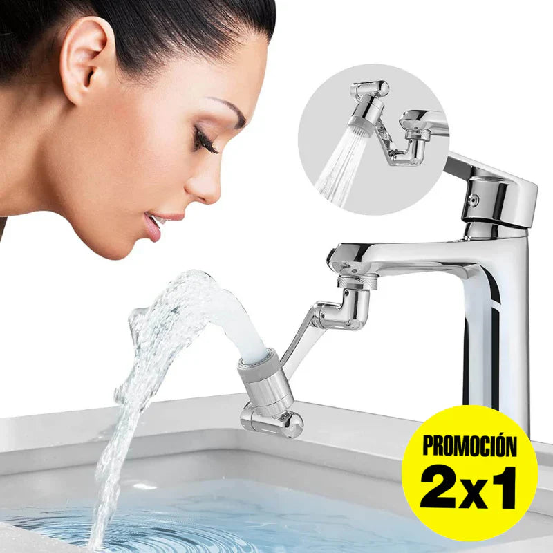 AquaGiro™- Tecnología Que Gira a Tu Favor. Grifo giratorio (OFERTA 2X1)