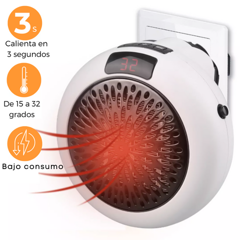 HeatFan™ - Calefactor Termocerámico Portátil (LIQUIDACIÓN POR CIERRE)