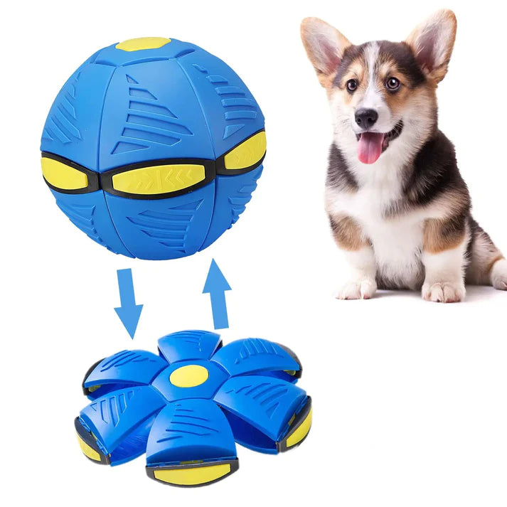 FlyBall™ Pelota Voladora para Perros - (OFERTA 1+1  MÁS CEPILLO VAPORIZADOR)