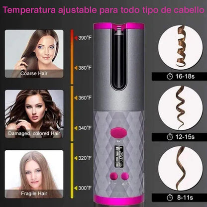 Consigue Rizos Perfectos - Wireless Curler™- (LIQUIDACIÓN POR CIERRE)